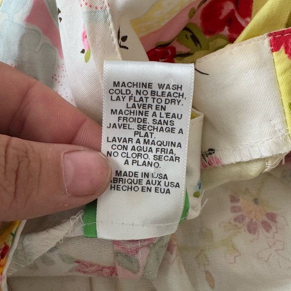 Vintage To The Max Patchwork Floral Mini Sundress Small - Picture 6 of 7